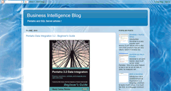 Desktop Screenshot of business-intelligence.phi-integration.com
